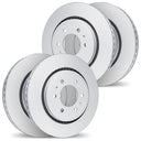 Dynamic Friction 4004-54195 Disc Brake Rotor Set - Front and Rear