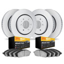 Dynamic Friction 4204-40025 Disc Brake Kit - Front and Rear