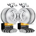 Dynamite Friction 4214-40030 Disc Brake Kit - Front and Rear