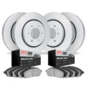 Dynamite Friction 4304-54031 Disc Brake Kit - Front and Rear