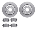 Dynamic Friction 4502-73109 Disc Brake Kit - Rear
