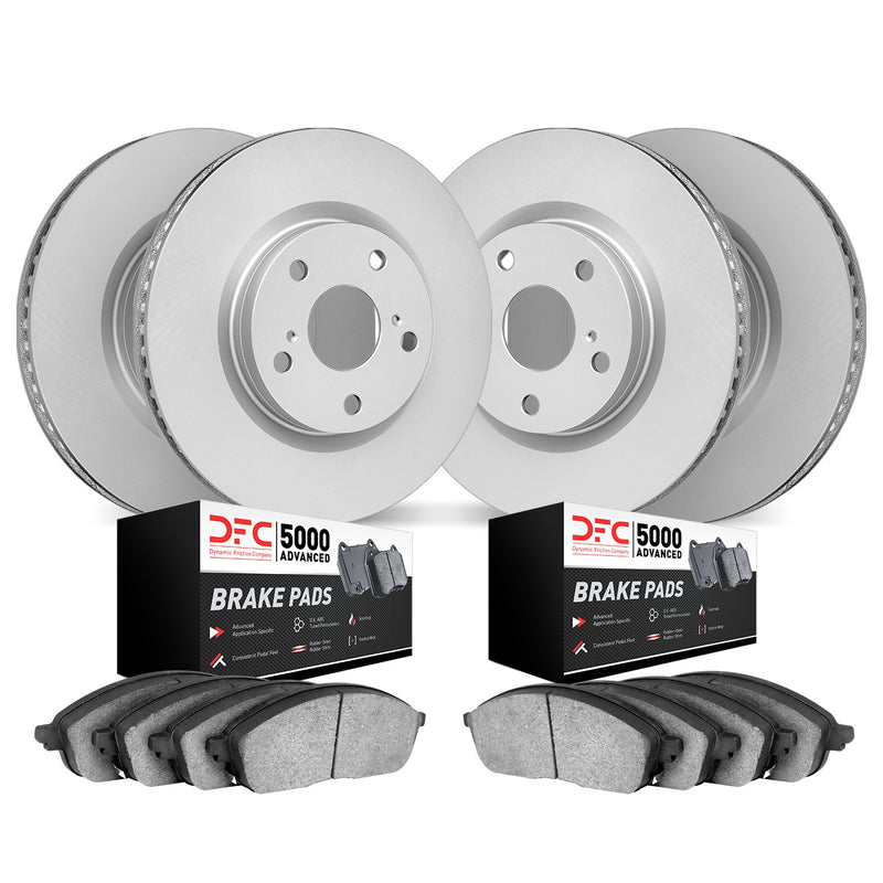 Dynamite Friction 4504-20007 Disc Brake Kit - Front and Rear
