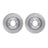 Dynamite Friction 6002-11013 Disc Brake Rotor Set - Front
