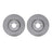 Dynamite Friction 6002-11029 Disc Brake Rotor Set - Front