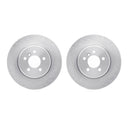 Dynamic Friction 6002-31080 Disc Brake Rotor Set - Rear
