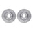 Dynamite Friction 6002-31099 Disc Brake Rotor Set - Front