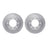 Dynamite Friction 6002-40089 Disc Brake Rotor Set - Front