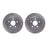 Dynamite Friction 6002-52003 Disc Brake Rotor Set - Rear