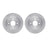 Dynamite Friction 6002-53001 Disc Brake Rotor Set - Front