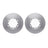Dynamite Friction 6002-63087 Disc Brake Rotor Set - Rear