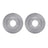 Dynamite Friction 6002-76118 Disc Brake Rotor Set - Front