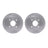 Dynamite Friction 6002-80008 Disc Brake Rotor Set - Rear