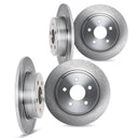 Dynamic Friction 6004-11001 Disc Brake Rotor Set - Front and Rear