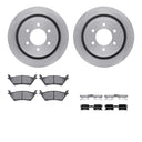 Dynamic Friction 6212-54028 Disc Brake Kit - Rear