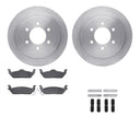 Dynamic Friction 6212-99555 Disc Brake Kit - Rear