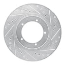 Dynamic Friction 631-02018R Disc Brake Rotor - Front Right