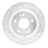Dynamite Friction 631-03063L Disc Brake Rotor - Rear Left