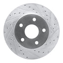 Dynamic Friction 631-42024R Disc Brake Rotor - Front Right
