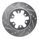 Dynamite Friction 631-67081L Disc Brake Rotor - Front Left