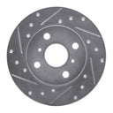 Dynamic Friction 631-76017L Disc Brake Rotor - Front Left
