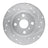 Dynamite Friction 631-76037R Disc Brake Rotor - Rear Right
