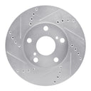 Dynamic Friction 631-76052L Disc Brake Rotor - Front Left