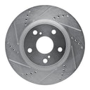 Dynamic Friction 631-76171L Disc Brake Rotor - Rear Left