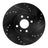 Dynamite Friction 633-07004R Disc Brake Rotor - Front Right