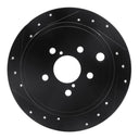 Dynamite Friction 633-13021L Disc Brake Rotor - Rear Left