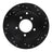 Dynamite Friction 633-39024R Disc Brake Rotor - Rear Right