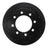 Dynamite Friction 633-40103L Disc Brake Rotor - Rear Left