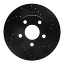 Dynamic Friction 633-47026R Disc Brake Rotor - Front Right