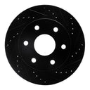 Dynamic Friction 633-48036R Disc Brake Rotor - Front Right