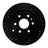 Dynamite Friction 633-48055L Disc Brake Rotor - Rear Left