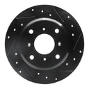 Dynamic Friction 633-59013R Disc Brake Rotor - Rear Right