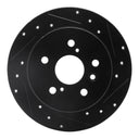 Dynamic Friction 633-76079R Disc Brake Rotor - Rear Right