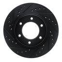 Dynamic Friction 633-76118L Disc Brake Rotor - Front Left