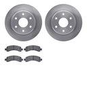 Dynamic Friction 6402-48080 Disc Brake Kit - Rear