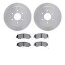 Dynamic Friction 6402-67028 Disc Brake Kit - Rear
