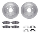 Dynamic Friction 6412-48116 Disc Brake Kit - Rear