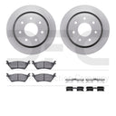Dynamic Friction 6412-54284 Disc Brake Kit - Rear