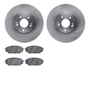 Dynamic Friction 6502-03372 Disc Brake Kit - Front