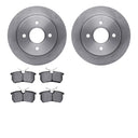 Dynamic Friction 6502-54393 Disc Brake Kit - Rear