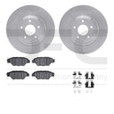 Dynamic Friction 6512-80343 Disc Brake Kit - Rear