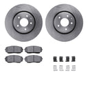 Dynamic Friction 6512-80347 Disc Brake Kit - Front