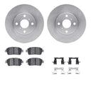 Dynamic Friction 6512-91014 Disc Brake Kit - Front