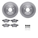 Dynamic Friction 6512-99106 Disc Brake Kit - Rear