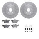 Dynamic Friction 6512-99142 Disc Brake Kit - Rear