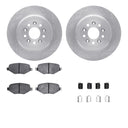 Dynamic Friction 6512-99189 Disc Brake Kit - Rear