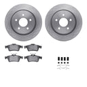 Dynamic Friction 6512-99215 Disc Brake Kit - Rear